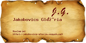 Jakobovics Glória névjegykártya